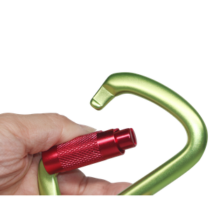 Favofit 25KN (5500 Lbs) Mosquetão com travamento resistente – versátil para redes, camping, caminhadas e muito mais